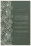 Signature Ketubah Design (Washi Paper) Tropical Flora