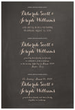 Quaker Marriage Certificate - Blooming Peonies (chalkboard charcoal)