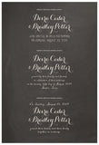 Quaker Marriage Certificate - Folk Garland (chalkboard charcoal/tea pink flowers)