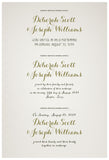 Quaker Marriage Certificate - Flower Garland (ascot gray)