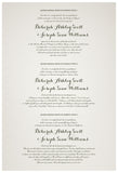 Quaker Marriage Certificate - Wild Flowers (ascot gray)