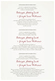 Quaker Marriage Certificate - Blooming Peonies (eggshell)