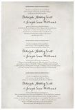 Quaker Marriage Certificate - Wild Flowers (watercolor ascot gray)