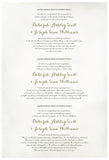 Marriage Certificate - Folk Garland (watercolor eggshell/vanilla flowers)