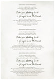 Quaker Marriage Certificate - Wild Flowers (watercolor eggshell)