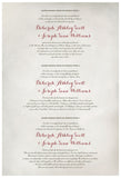 Quaker Marriage Certificate - Blooming Peonies (watercolor ascot gray)